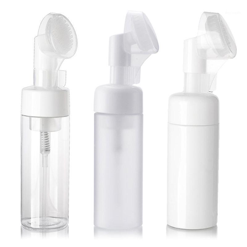 

150ML Transparent Soap Foaming Bottle Portable Travel Pump Dispenser Facial Cleanser Foam Maker Bottle for Cosmetics1