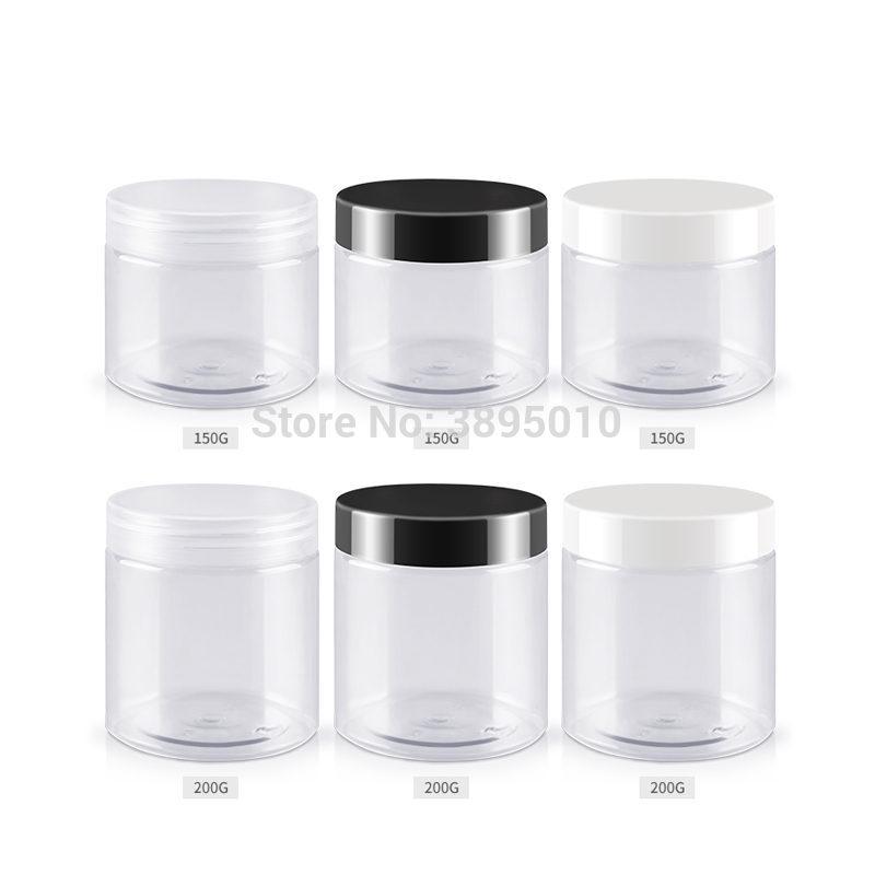 

150g 200g Bottle Plastic Cream multi-purpose PET Container Home Storage Bottles F797