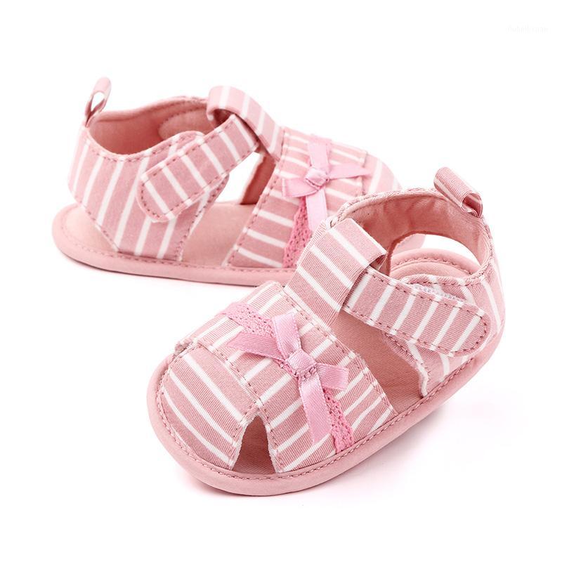 

Soft Sole Baby Girls Cotton bow Sandals Shoes New Fashion Summer Prewalkers1