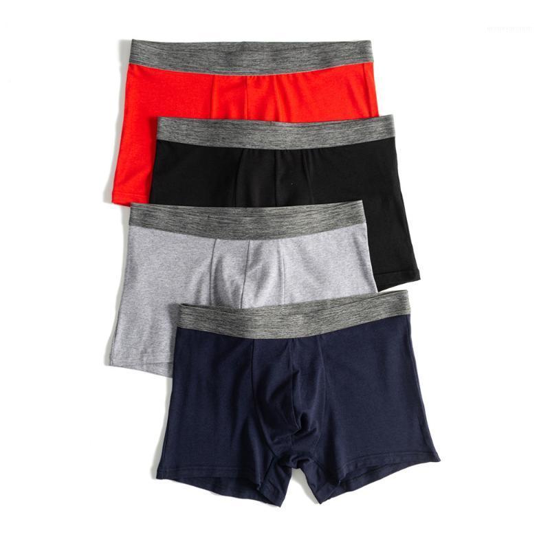 

Cotton men's underwear stretch Soft Comfortable Underpants Boxers male men boxer 33561, Black