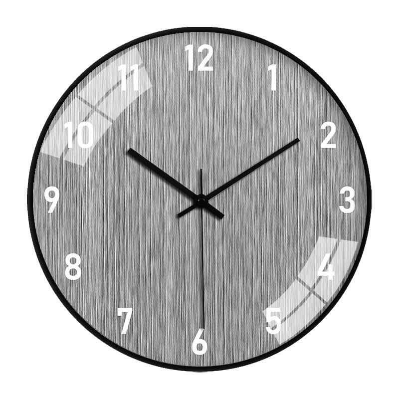 

Nordic Style Wall Clock Trendy Household Living Room Decoration Quartz Wall Clock 14 Inches Watch Minimalism Mute G116