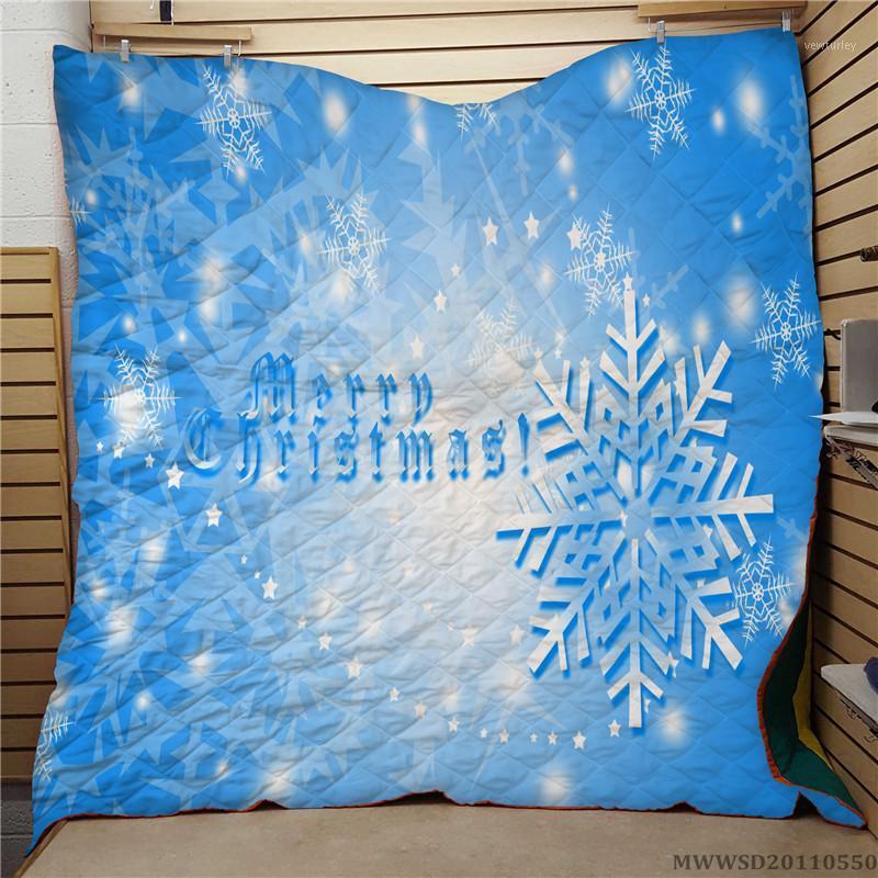 

Hotsale 3D Creative Print Quilt Merry Chirstmas Super Soft Fashionable Comfortable Bedroom Decor For All Seasons1, 10