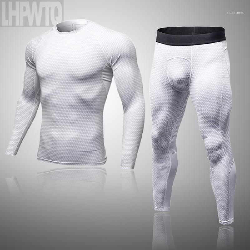 

Men' Running Set Gym jogging thermo underwear xxxxl skins Compression Fitness rashgard male Quick-drying tights track suit1, Pants