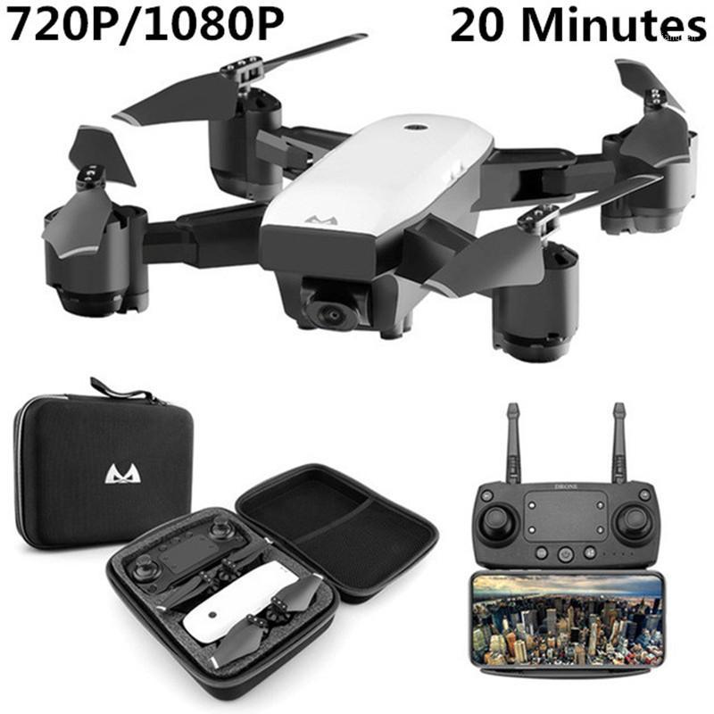 

Hot sale Drone With HD 1080P Wifi Camera Quadrocopter Hovering FPV Quadcopters 5MP Folding RC Helicopter Storage bag toy for boy1