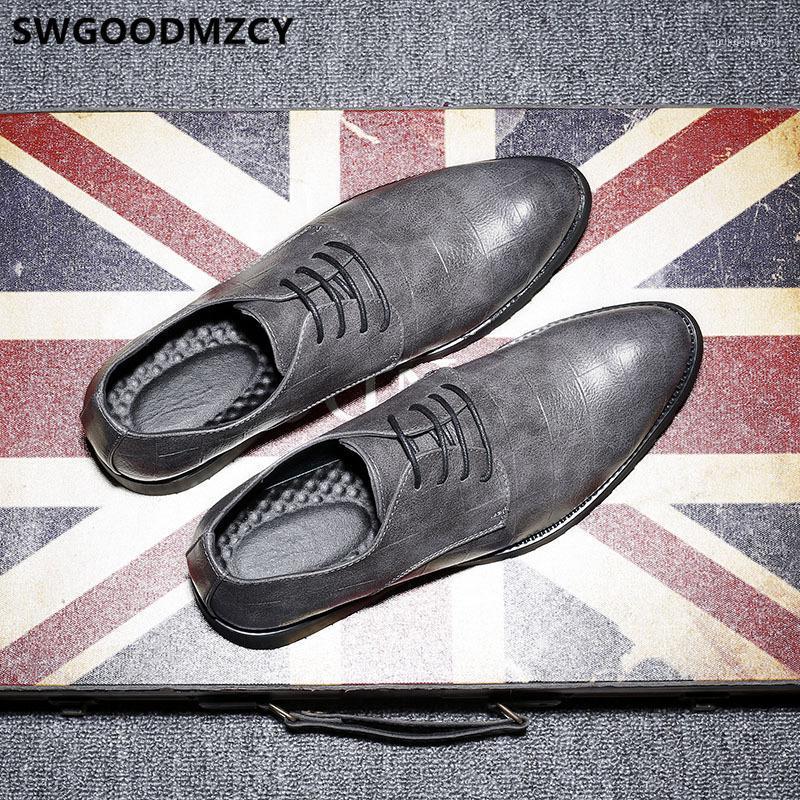 

Formal Shoes Men Office Coiffeur Oxford Shoes For Men Brown Dress Italian Brand Classic Zapatos Oxford Hombre Ayakkabi1, Black