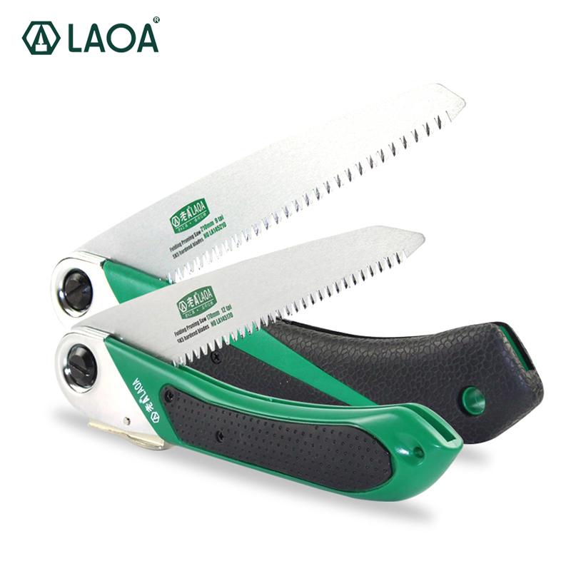 

LAOA Garden Saw Portable Folding Pruner Secateurs Pruning SK5 Steel Pruning Garden Outdoor Tools Sharp Tooth