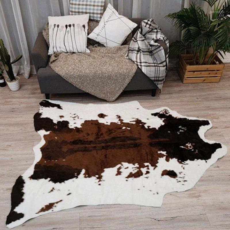 

Cow Tiger Print Area Rug Non-slip Floor Carpet Rugs Bedroom Office Livingroom Floor Mat Home decor1