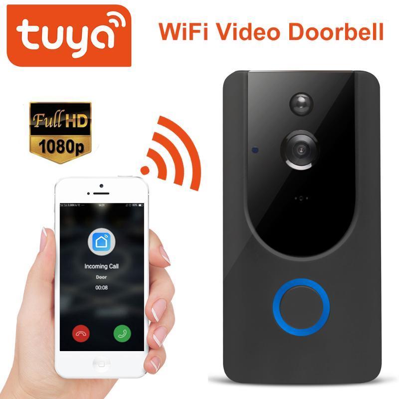 

Tuya 1080P Video Doorbell Smart WiFi Video Intercom SmartLife APP Remote Control Wireless DoorBell Camera Home Security Monitor1