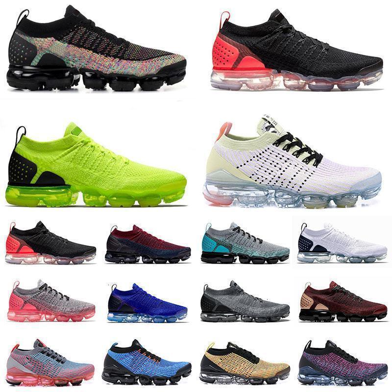

2 0 3 Fly . Mens Running Fashion Knit Hot Punch Volt Iridescent Black Bone White S Woman Sport Shoes Cushions Designer Sneakers, 12