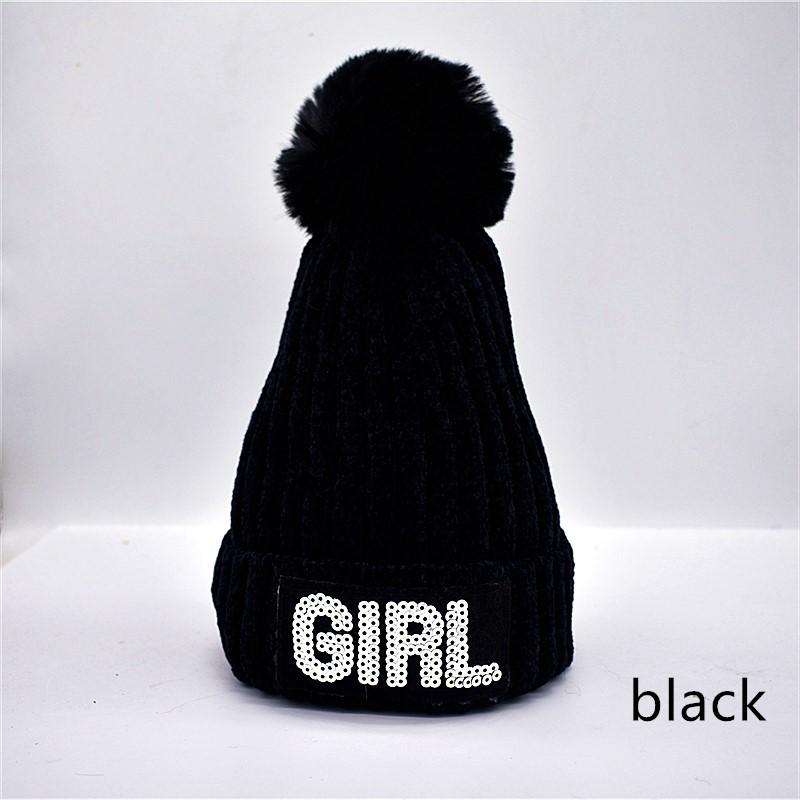 

2021 Kids Winter Hats Ears Girls Boys Children Warm Caps Scarf Set Baby Bonnet Enfant Knitted Cute Hat for Girl Boy, Gold