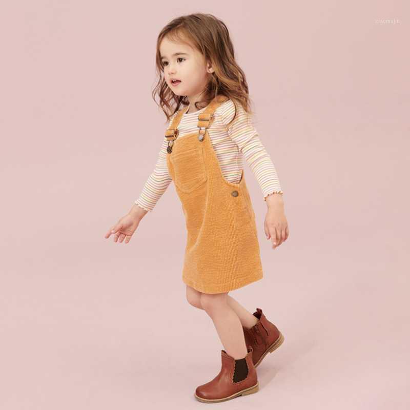 

Little maven kids brand clothes 2020 autumn baby girls clothes Cotton pockets sundress girl sleeveless dresses1, Black