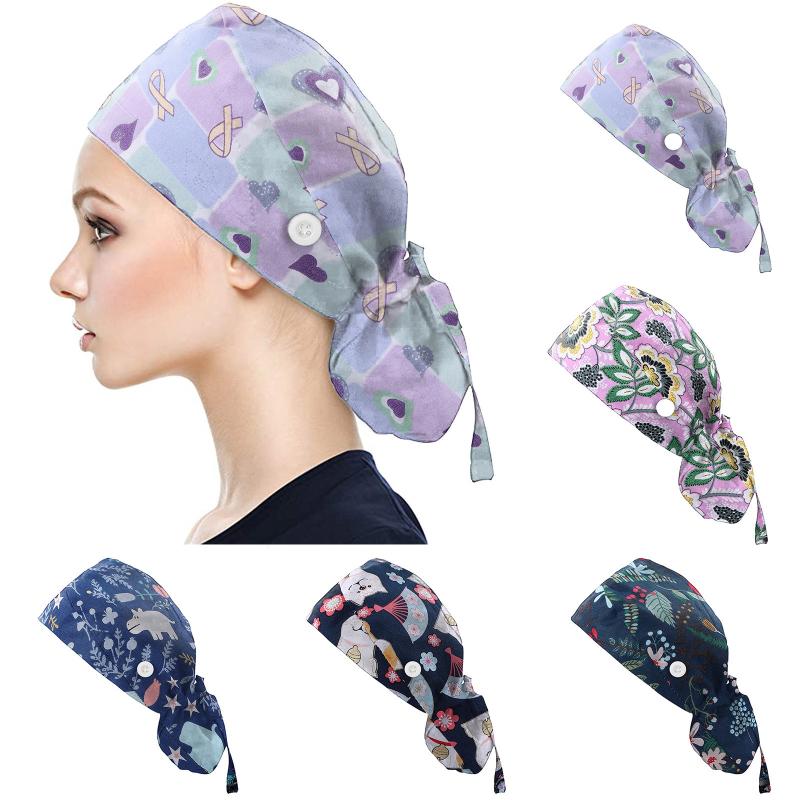 

Beanie/Skull Caps Top Selling Product Cap With Buttons Bouffant Hat Sweatband For Womens And Mens Support Wholesale Drop
