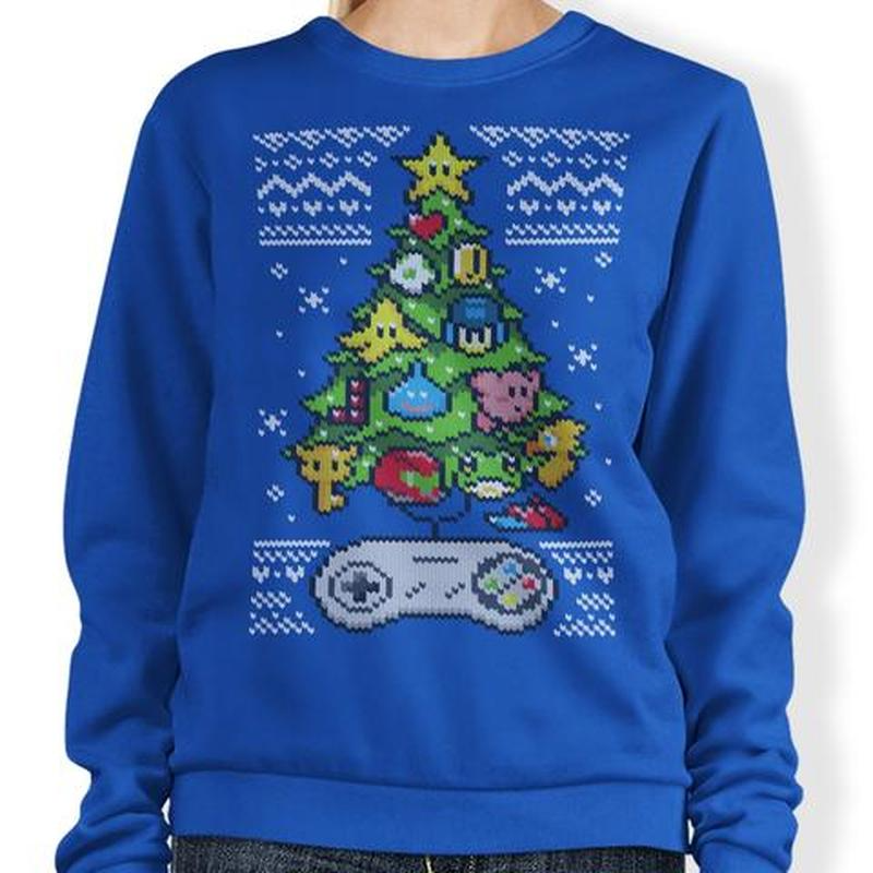 

Christmas Tree Pattern Men's Hoodless Sweater 3D Printing Visual Impact Top Punk Gothic Round Neck High-quality Hoodless Sweater, Black