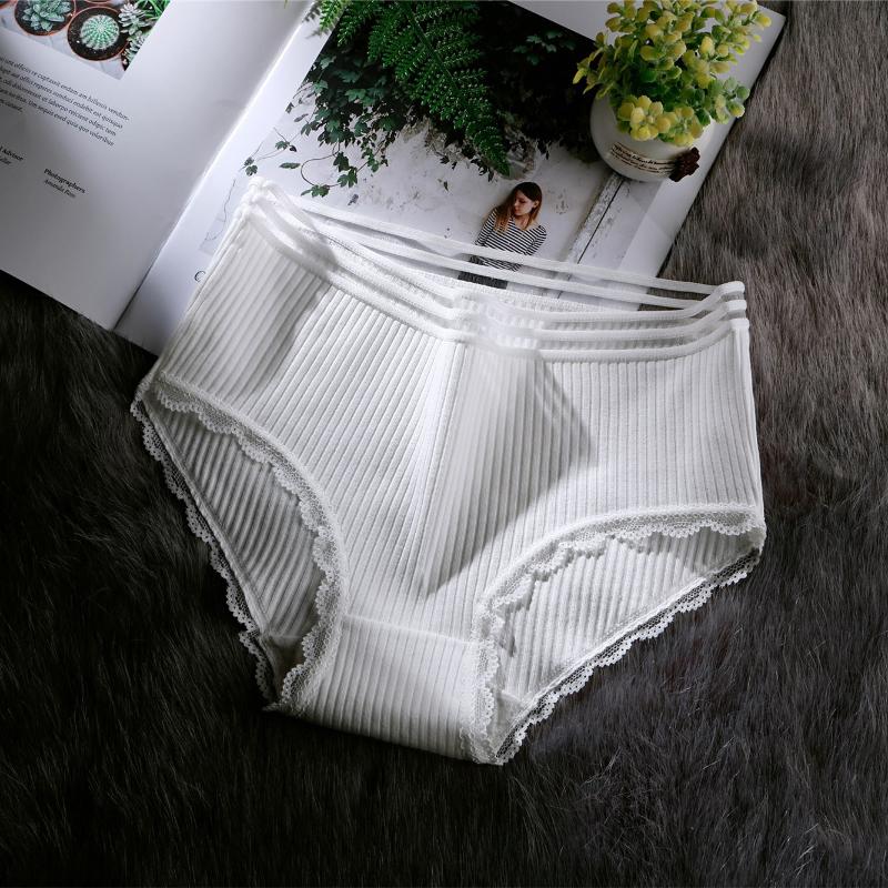 

3 Pcs/Lot Women's Sexy panties Seamless Underwear Sexy Ultra-thin Briefs Solid Panty Briefs Female Lingerie brief YZT S07, As pic