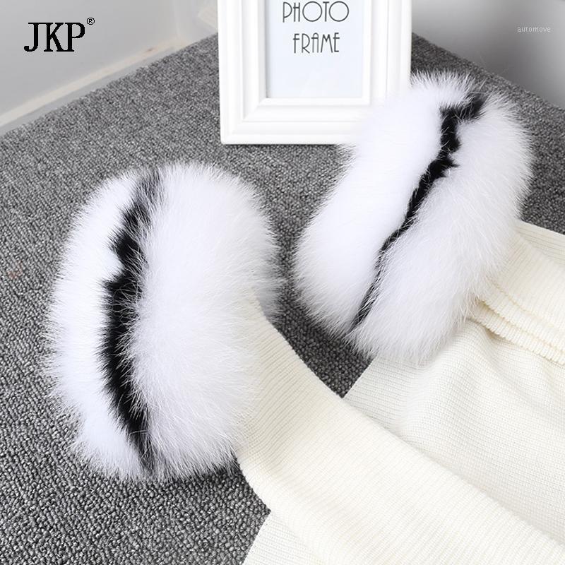 

2020 Real fashon cuffs arm cuff Warmer lady bracelet Real fur wristband glove1