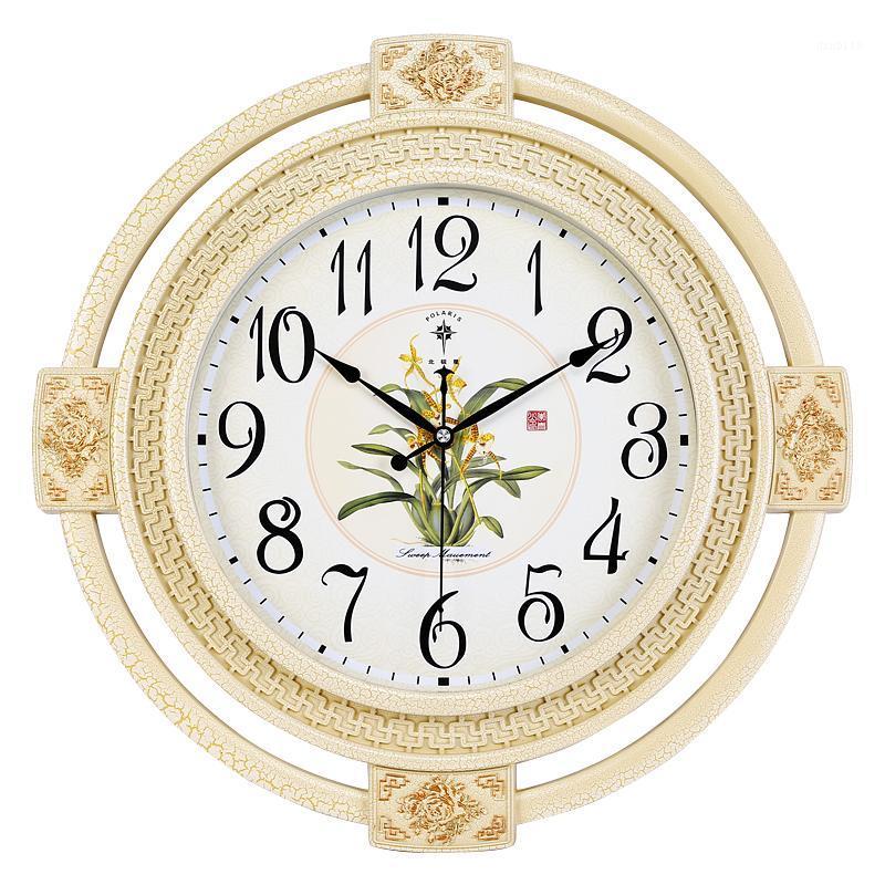 

Large Luxury Wall Clock Silent Vintage Unique Wall Clock Golden Novelty Living Room Home Watch Zegar Scienny Nordic Decor AC50ZB1