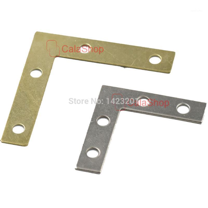 

20 Pcs / Lot L Shape Steel Corner Brace Plate Right Angle Bracket 4 Furniture Windows doors1