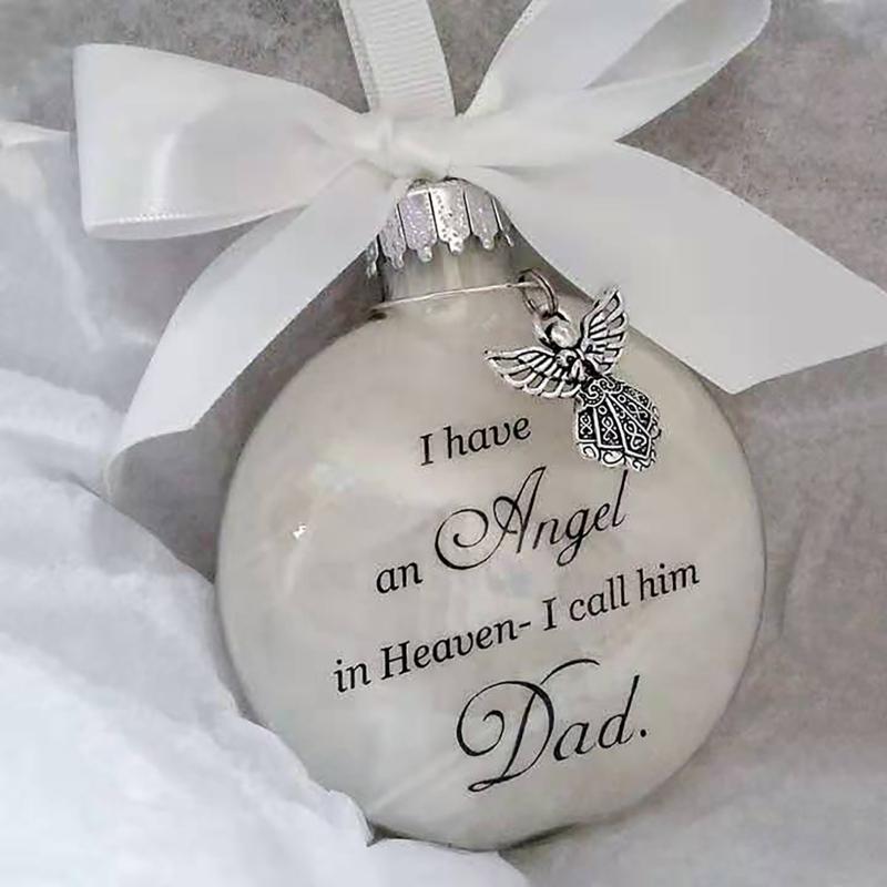 

Valentines Day Gift Feather Ball Angel In Memorial Ornament Hanging Sign Commemorative Decorations For Her Especially #W5