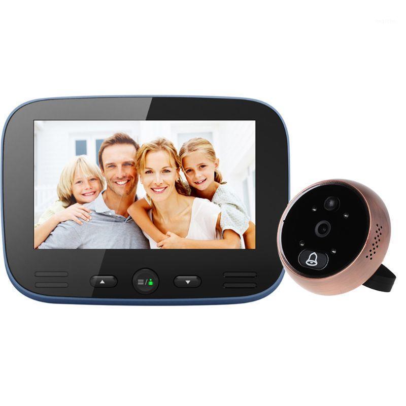 

4.3 4.3 Inch LCD Colorful Screen Video Doorbell Camera Viewer Smart Electronic Cat Eye Peehole for Night Vision Motion Detection1