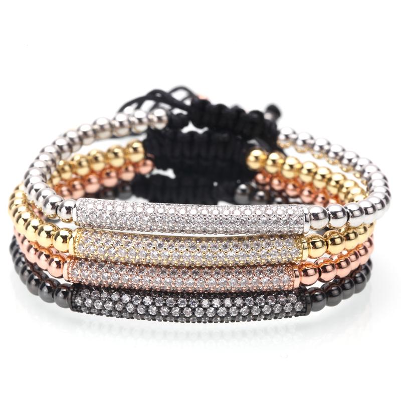 

Mcllroy Bracelet men/bead/stainless steel/gold/luxury/bracelets for women handmade braiding bracelet men jewelry valentine gift