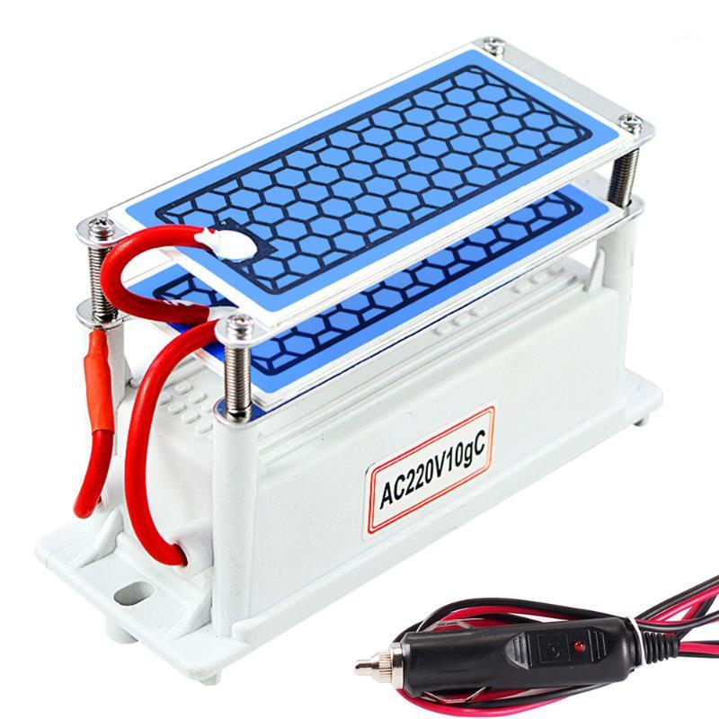 

Portable Ceramic Ozone Generator 220V/110V/12V 10g Double Integrated Long Life Ceramic Plate Ozonizer Air Water Air Purifier1