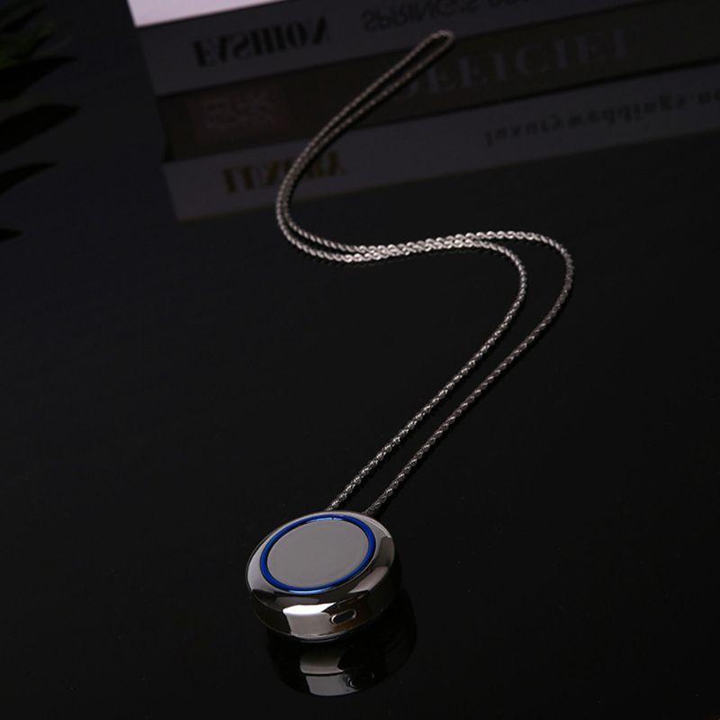 

Air Purifier USB Portable Wearable Necklace Negative Ionizer Anion Air Cleaner L41A