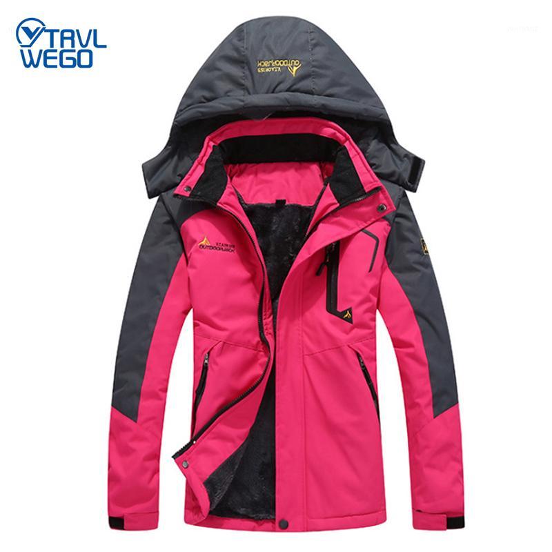 

TRVLWEGO -30 Degree Super Warm Winter Ski Jacket Travel Women Waterproof Breathable Snowboard Snow Jacket Outdoor Skiing Coat1, Green