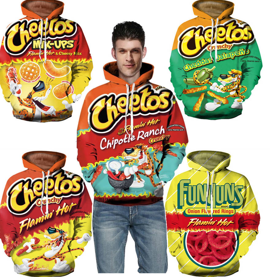 

Unisex Hip hop Hoodies Character Christmas cosplay Pullover sweater Hot cartoon 3d printed Womens Mens Hoody Streetwear hooded sweatshirts, Gift(1pairs socks)