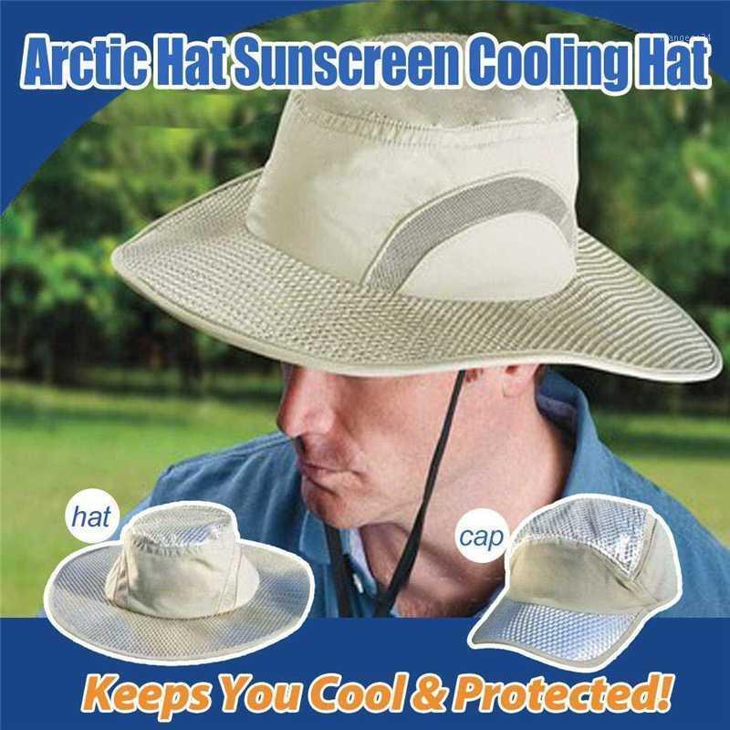 

Round Cap Fisherman Hat Ice Cap Sunscreen Cooling Air Conditioning Peaked Sunshade Supplies1, Peaked cap