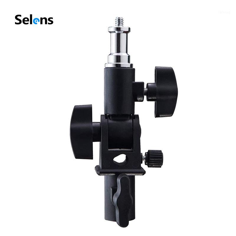 

Selens U-Shape Flash Umbrella Bracket Swivel Holder Adapter 180° Adjustable 1/41