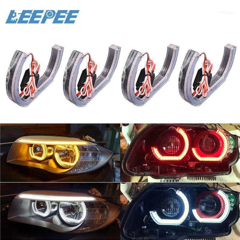 

Other Lighting System Car Daytime Running Light LED Angel Eyes Marker Lights Ultra Bright DRL For E90 E92 E93 F30 F35 E60 E53 Auto Accessori