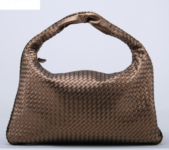 

2022 New classic women woven Star model imitation sheepskin dumpling Casual fashion shoulder bag Large capacity handbag, Rose red