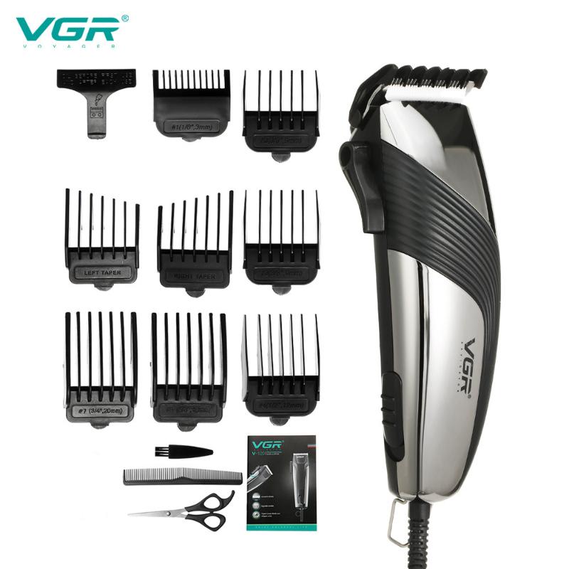 

Professional Cordled Hair Trimmer Salon Electric Wired Hair Clipper Kit Barber Cutting Machine