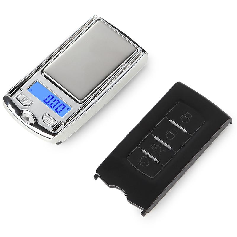 

Mini Precision Digital Scales For Silver Coin Gold Diamond Jewelry Weight Balance Car Key Design 0.01 Weight Electronic Scales Free DHL