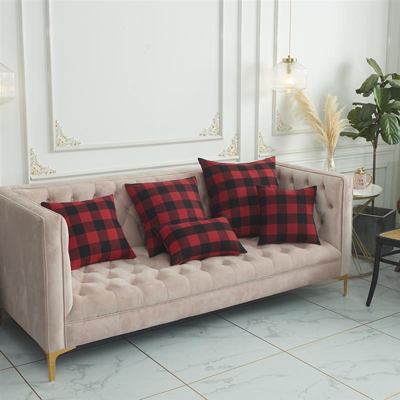 

1pcs Christmas Sofa Pillowcase Creative Fashion Cotton Throw Pillowcase Cushion Cover for Home Pillow Case