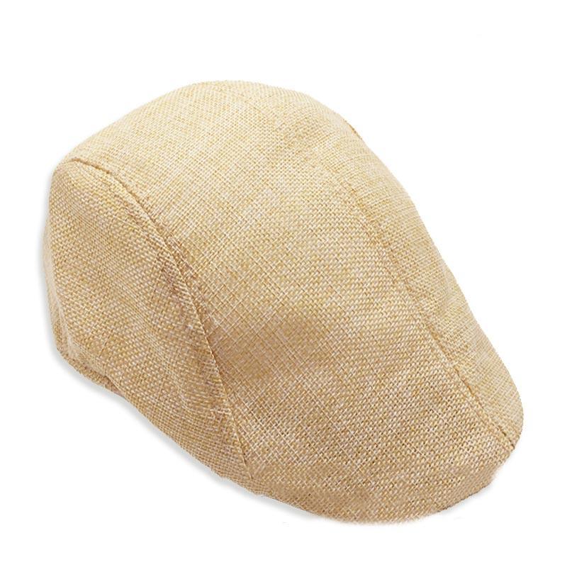 

New Hot Hat Golf Newsboy Classic Wool Cap New Herringbone Duckbill Ivy SMR88, Brown