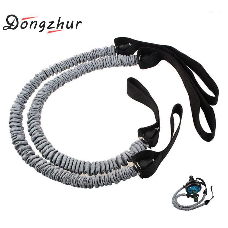 

AB Roller Wheel Pull Rope Waist Abdominal Slimming Fitness Equipment Body Building Exercise Resistance Bands Sports 23.6"1