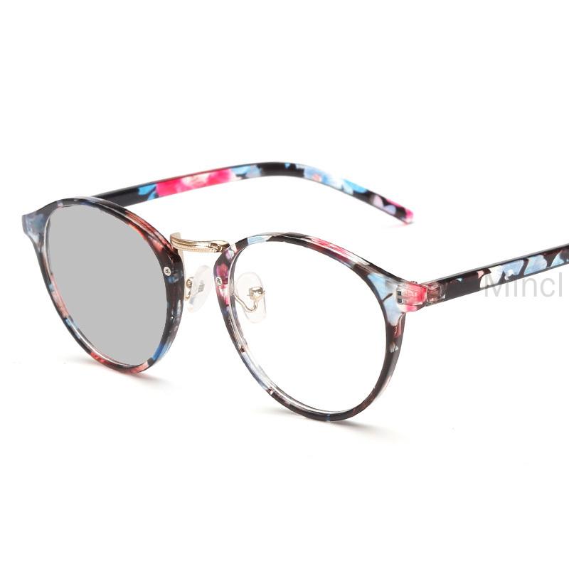 

round Progressive multi-focus transition sunglasses photochromic computer reading glasses retro double focus reading mirror FML