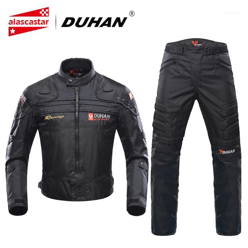 

Motorcycle Apparel DUHAN Jackets Men Riding Motocross Enduro Racing Jacket Moto Windproof Motorbike Clothing Protective Gear
