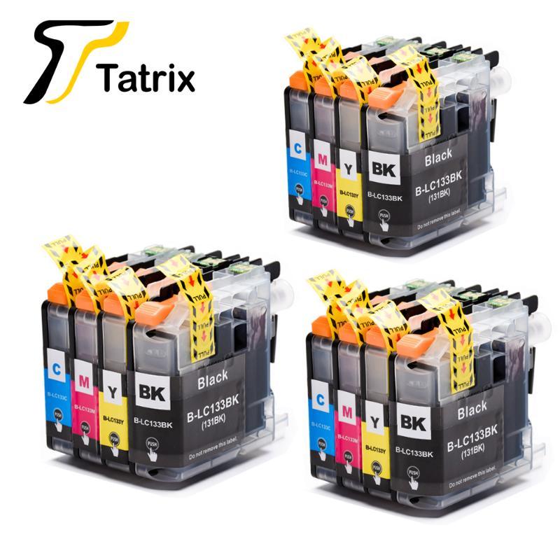 

Tatrix Compatible Ink Cartridges for LC133 LC131 For Brother Printer MFC- J245 J470DW J475DW J650DW J870DW Inks Set Oceania