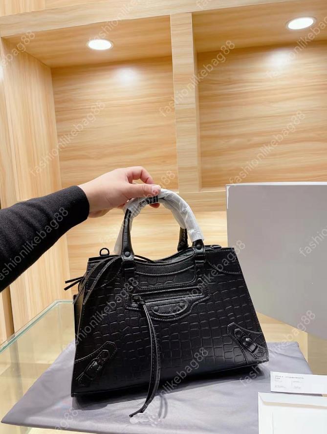 

Luxury Designer Women's Neo Classic Bag Leather Four-Color Motorcycle Bag Handbag Totes, Make up the difference