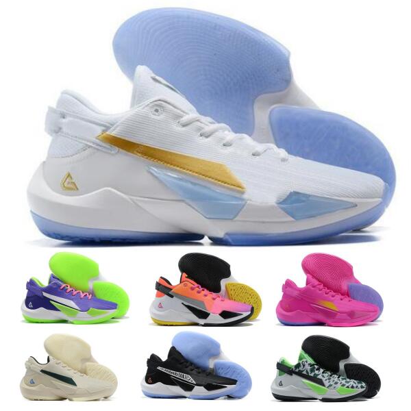 

Men Zoom Freak 2 Basketball Shoes Sneaker Naija Yellow White Cement Bright Crimson Fire Pink 2020 New Des Chaussures Baskets Trainers Shoes, Army green