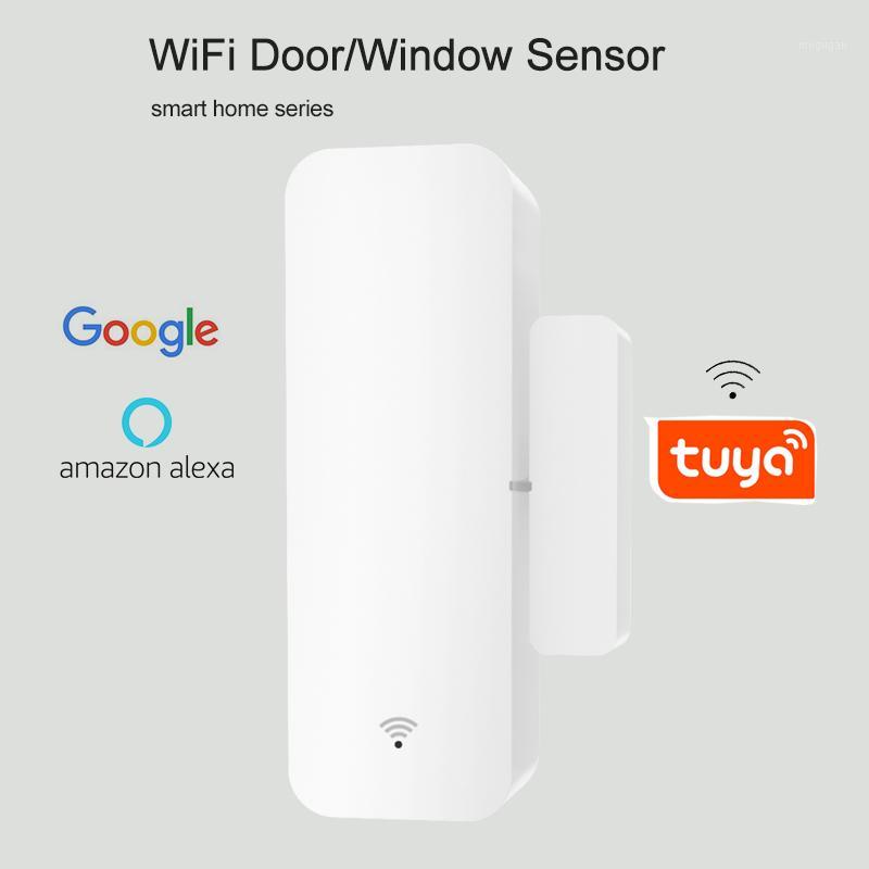 

433mhz / wifi Wireless window and door sensor wifi contact magnetic detector smart door sensor battery not included1