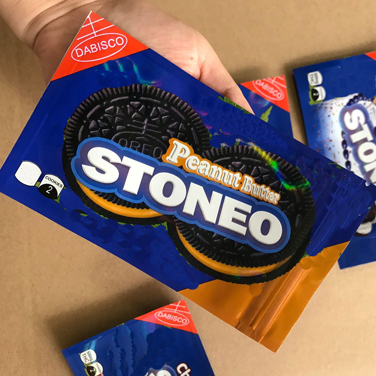 

New Cookie Packaging Bags Packaging Printed Bags 4 types Cookie Food Packaging Bag mylar Edibles plastic runtz baggies medicated edibles