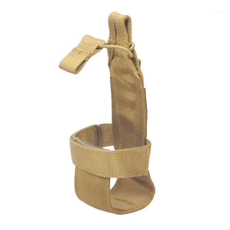 

Molle Reusable Tactical Outdoor Accessory Camping Hiking Nylon Sports Protective Water Bottle Holder1, Black