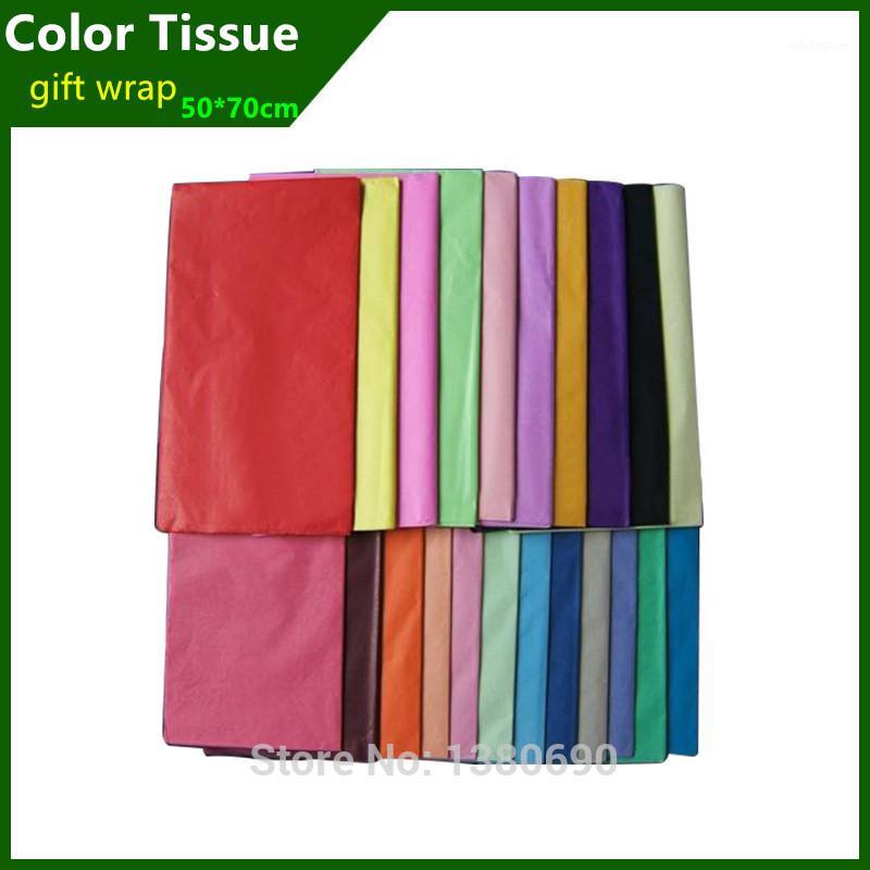 

100sheets/L 50x70cm Tissue Wrapping Paper Gift Paper Wine Bag Shoes Packaging Packing Protection Material,Flower Wrapping1