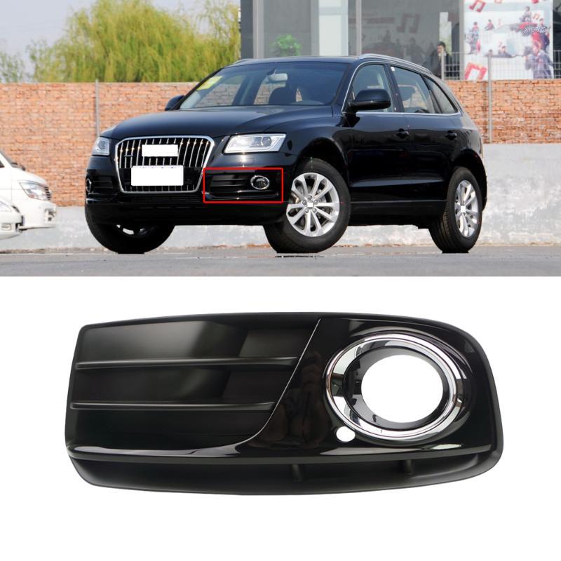 

CAPQX For Q5 2012-2016 Front Bumper Fog Light Foglamp Frame Cover Grille Chrome Fog Lamp Lid Cap Shell Garnish Hood1