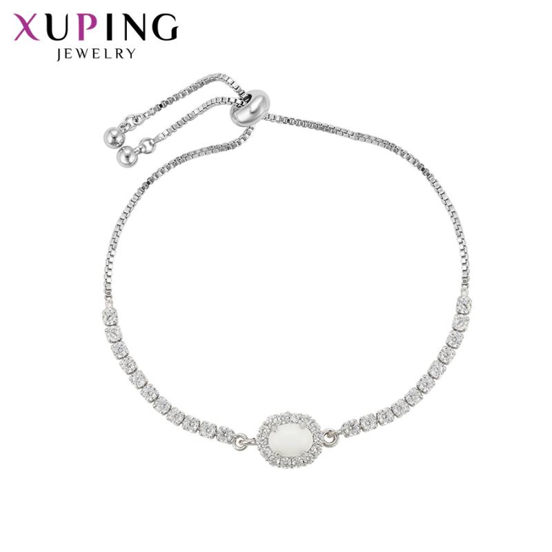

Xuping Fashion Bracelet for Women European Style Exquisite Bracelet Valentine's Day Jewelry Party Gifts 70015
