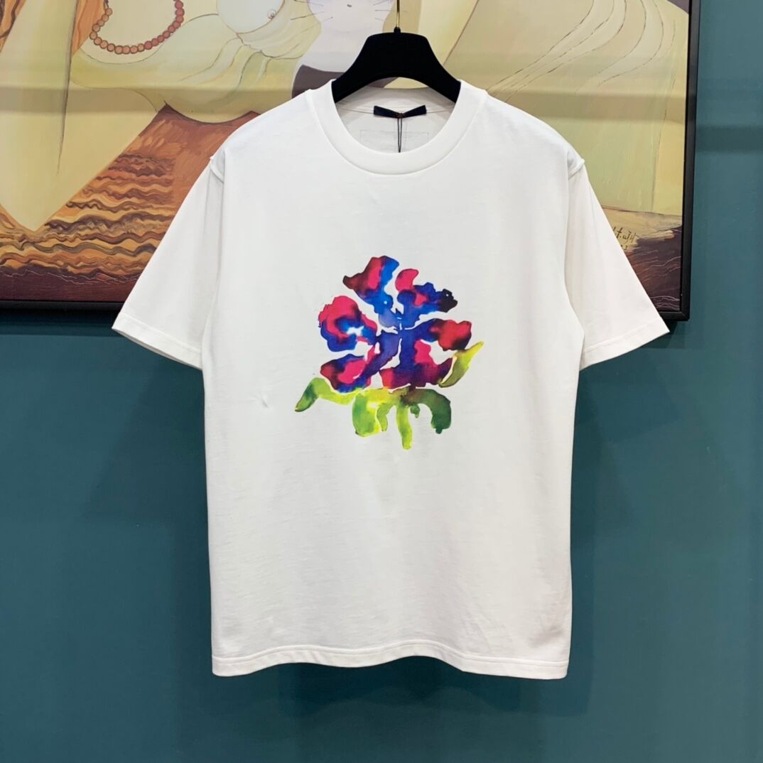 

2022 early spring new fashions men and women High Street t shirts ~ OS SIZE tshirts ~Sleeves T-Shirts Summer Breathable Tee l0110., White