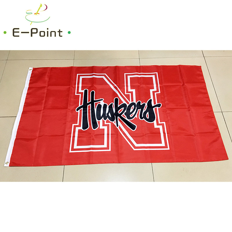 

NCAA Nebraska Cornhuskers Flag 3*5ft (90cm*150cm) Polyester flag Banner decoration flying home & garden flag Festive gifts